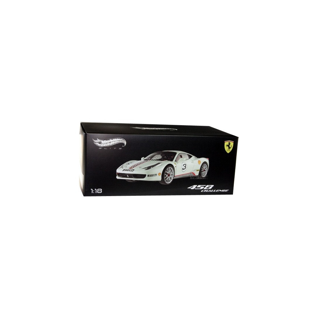 Ferrari 458 Challenge #3 (White) - X5487