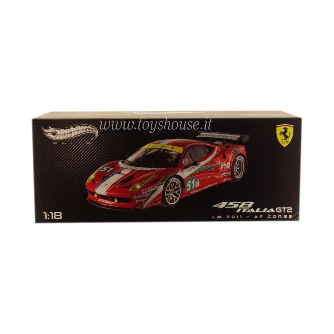 Ferrari 458 Italia GT2 AF Corse LM 2011 (Red / Black) - X5472