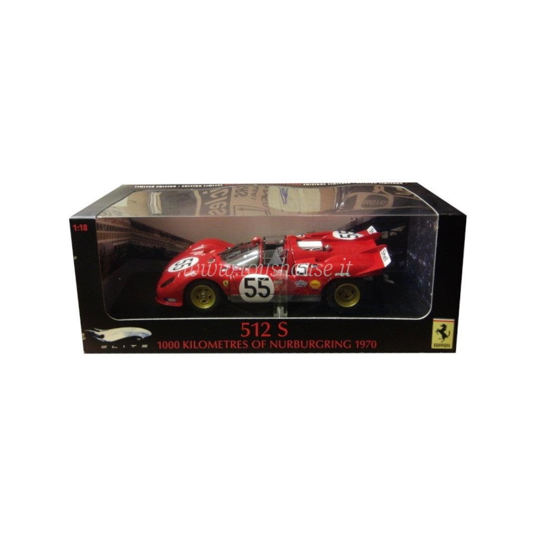 Ferrari 512 S 1970 (1000 Km of Nurburgring) (Red) - T6259