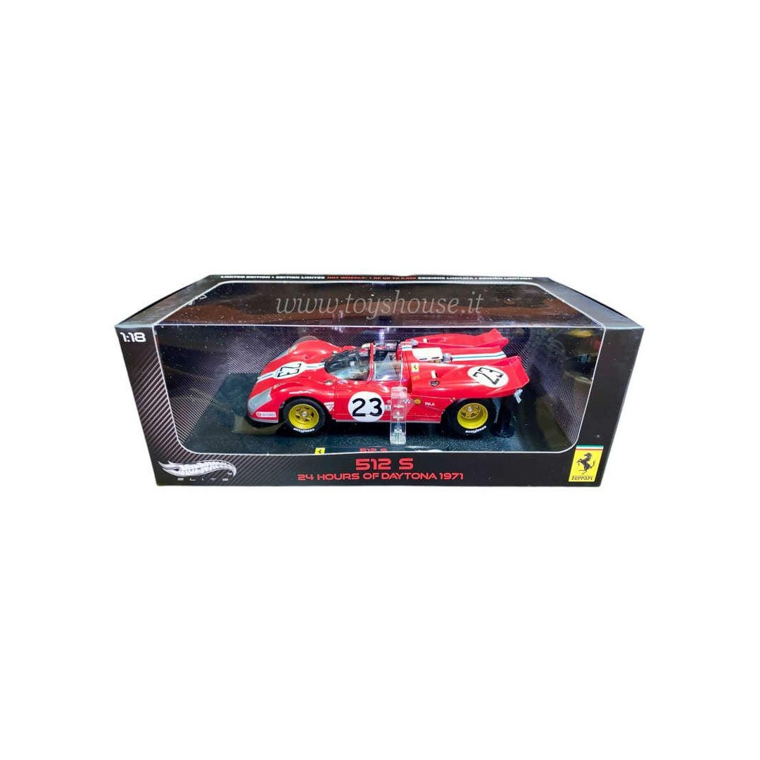 Ferrari 512 S 24h Daytona 1971 (Red) - T6930