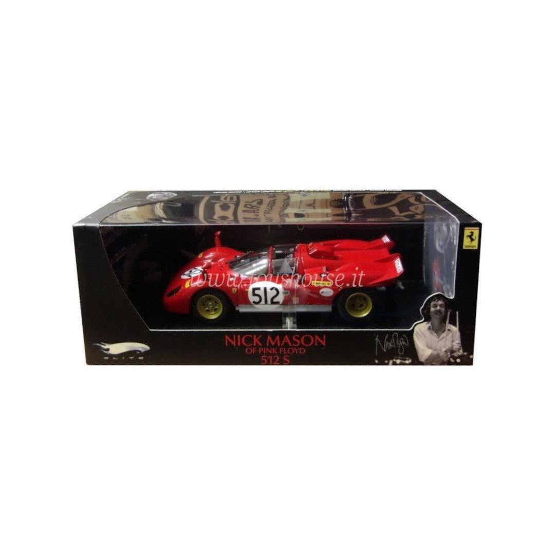Ferrari 512 S n.512 Nick Mason of Pink Floyd (Red) - T6253