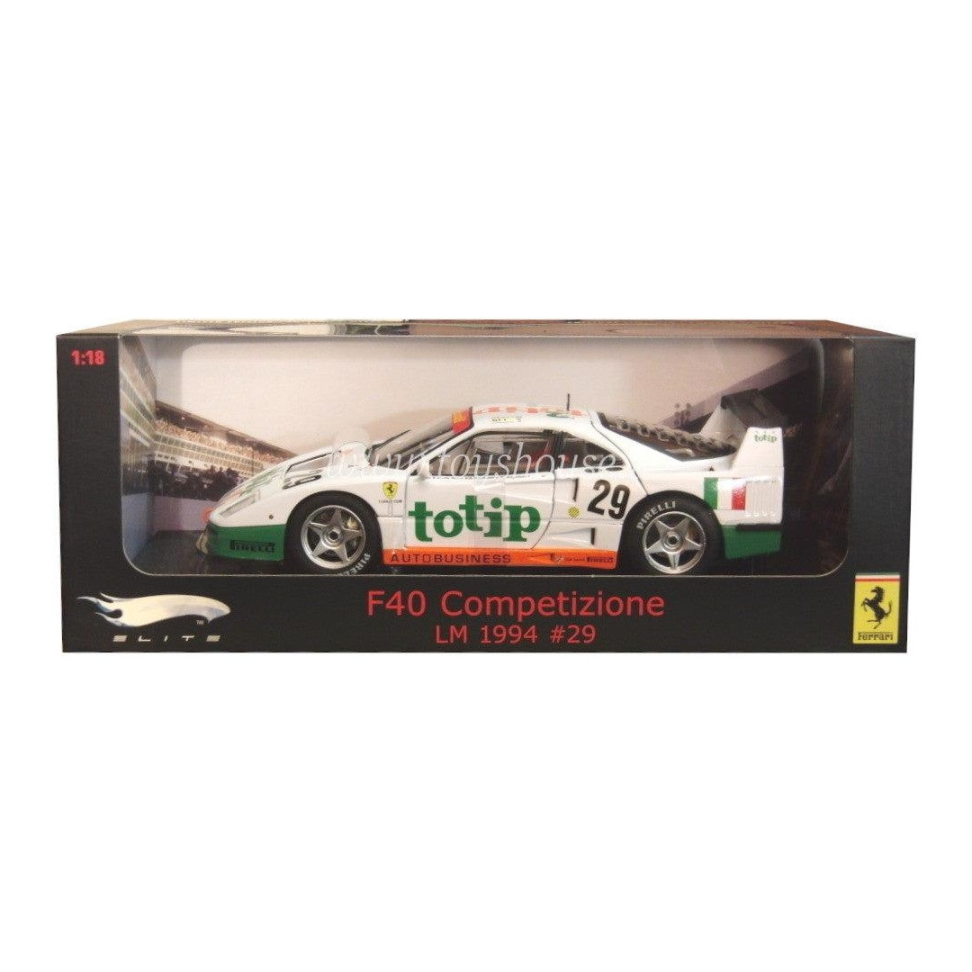 Ferrari F40 Competizione LM 1994 Totip (Green / White / Orange) - P9921
