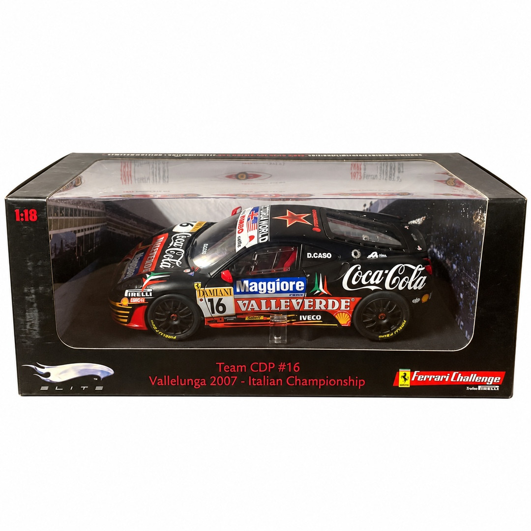 Ferrari F430 Challenge #16 - Coca Cola Vallelunga 2007 (Black) - N2069