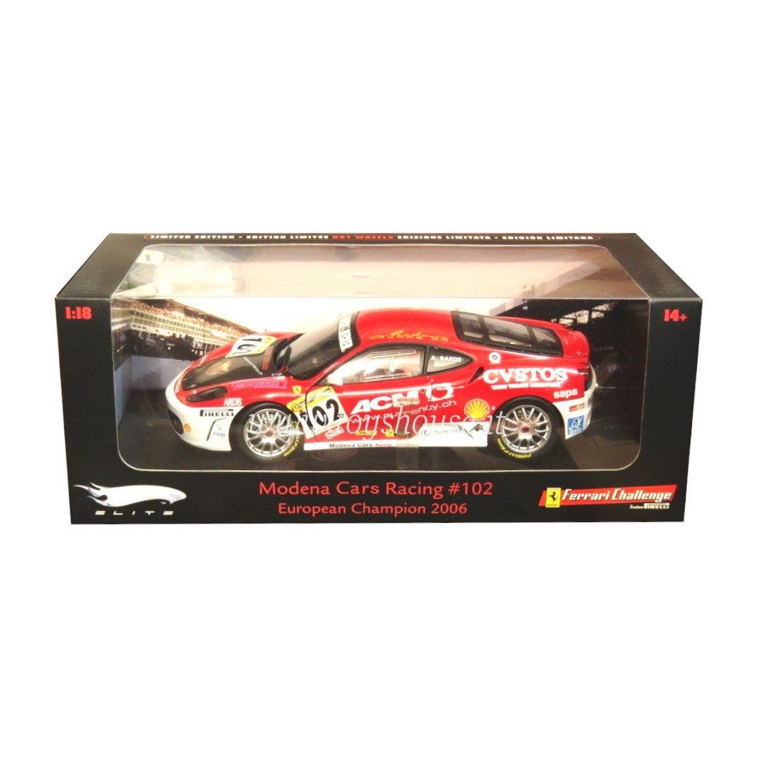 Ferrari F430 Challenge Modena Cars Racing (Red / White) - L7113
