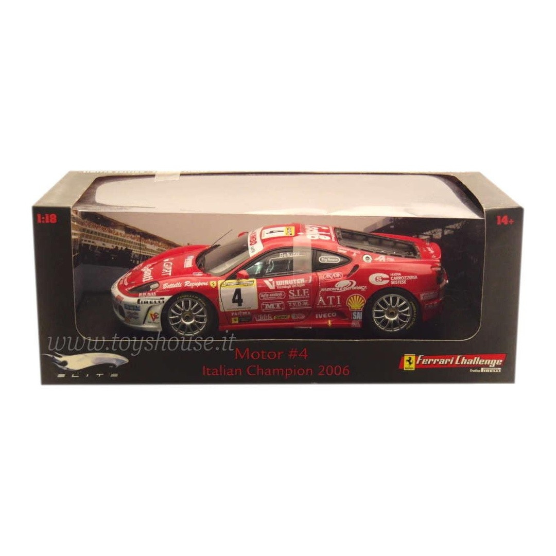 Ferrari F430 Challenge Motor Italian Champion 2006 (Red) - L9533