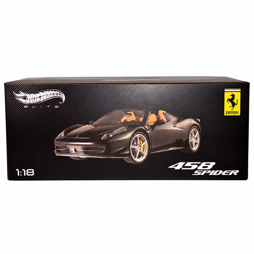 Ferrari 458 Italia Spider (Gloss Black)