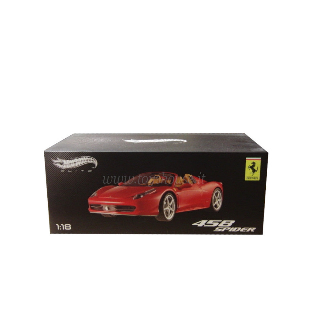 Ferrari 458 Italia Spider (Red) - W1177