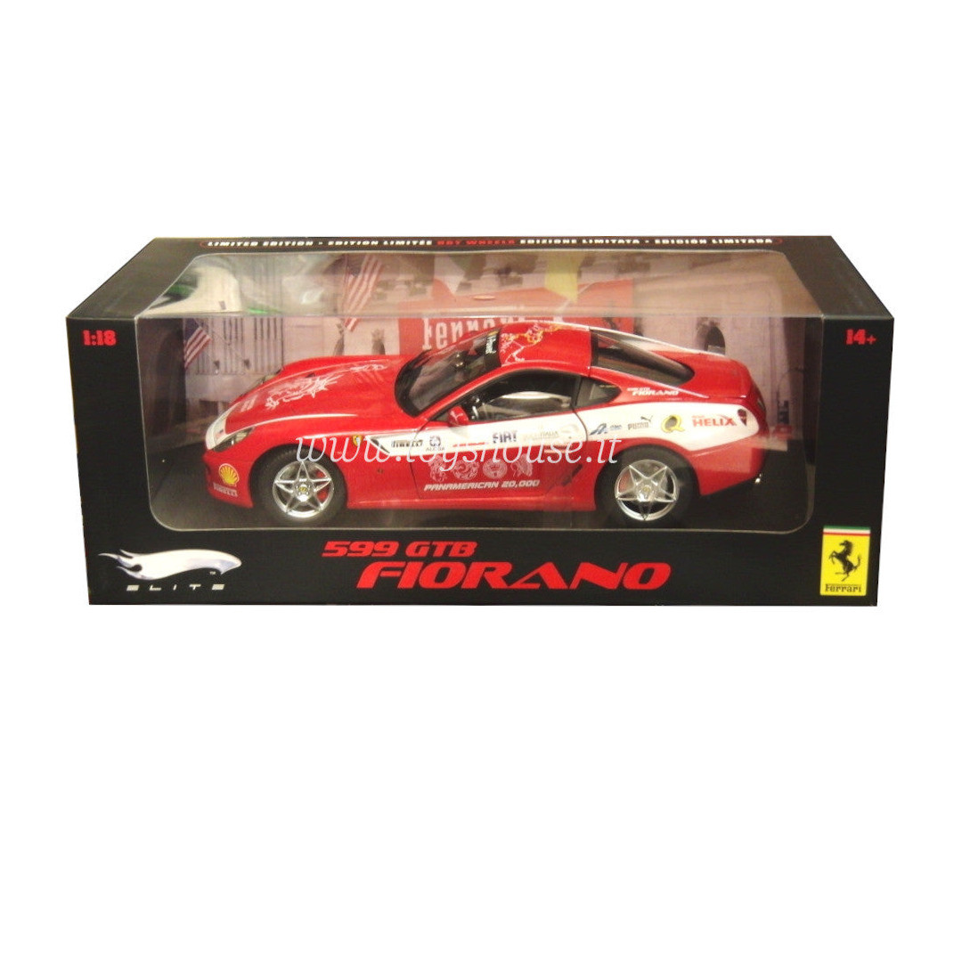 Ferrari 599 GTB Fiorano Panamerican (Red and white)