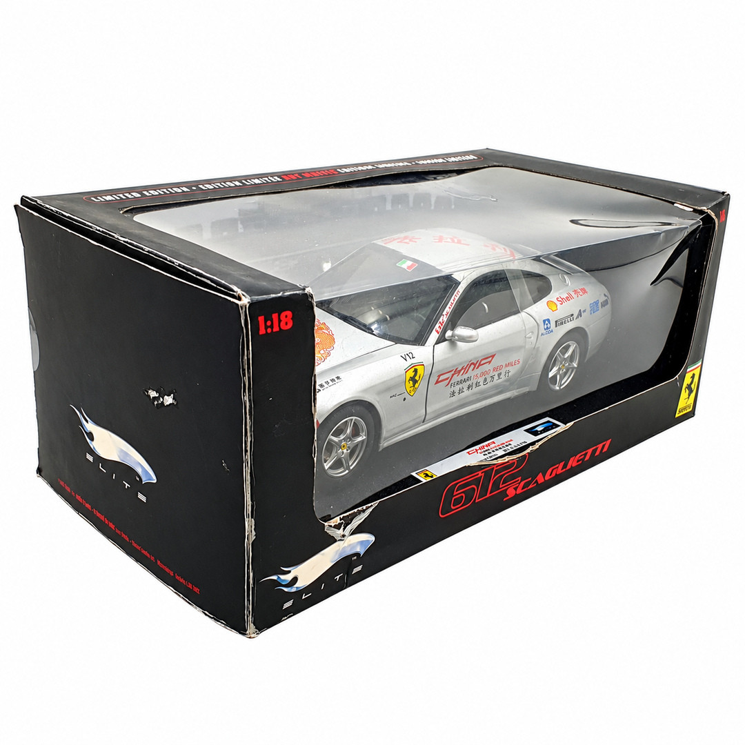Ferrari 612 Scaglietti China 15000 Red Miles (Silver / Red)