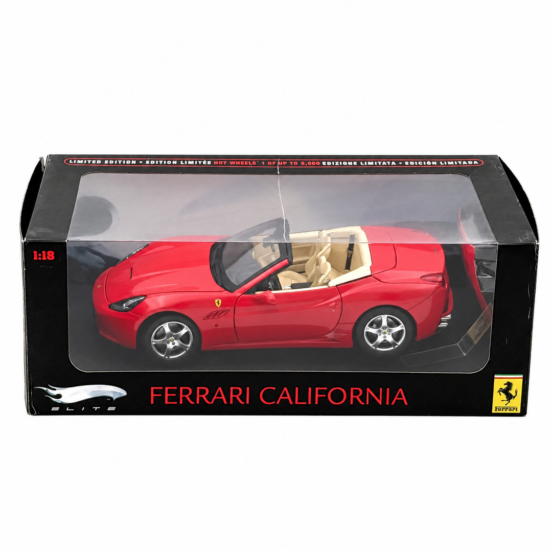 Ferrari California Spider with White Interior (Red)