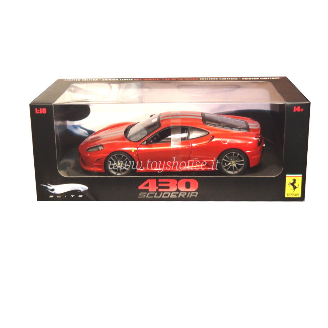 Ferrari F430 Scuderia (Red with gray stripes)