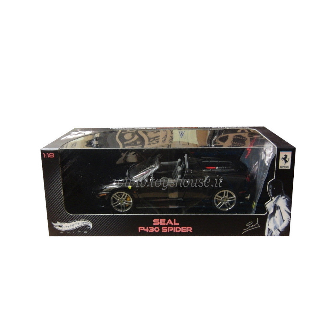 Ferrari F430 Spider Seal Ferrari in Music Collection (Black)