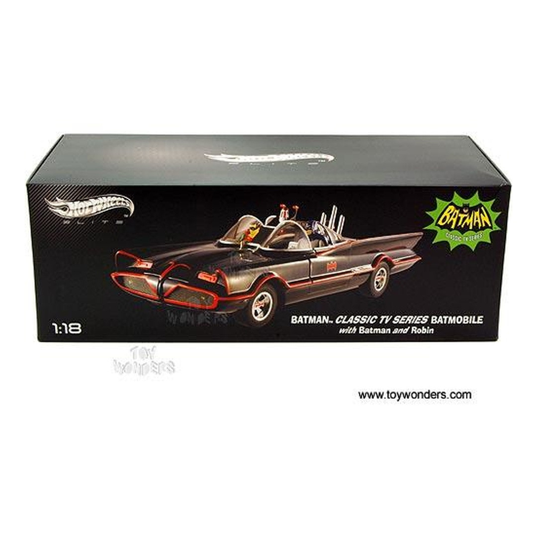 1966 TV Series Batmobile - Batman and Robin Figures