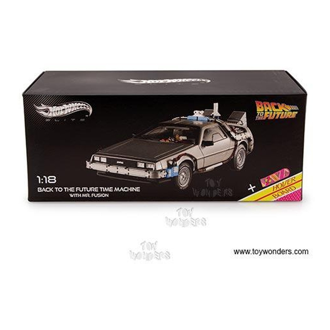 DeLorean Time Machine - Back to the Future - Mr. Fusion and Hoverboard