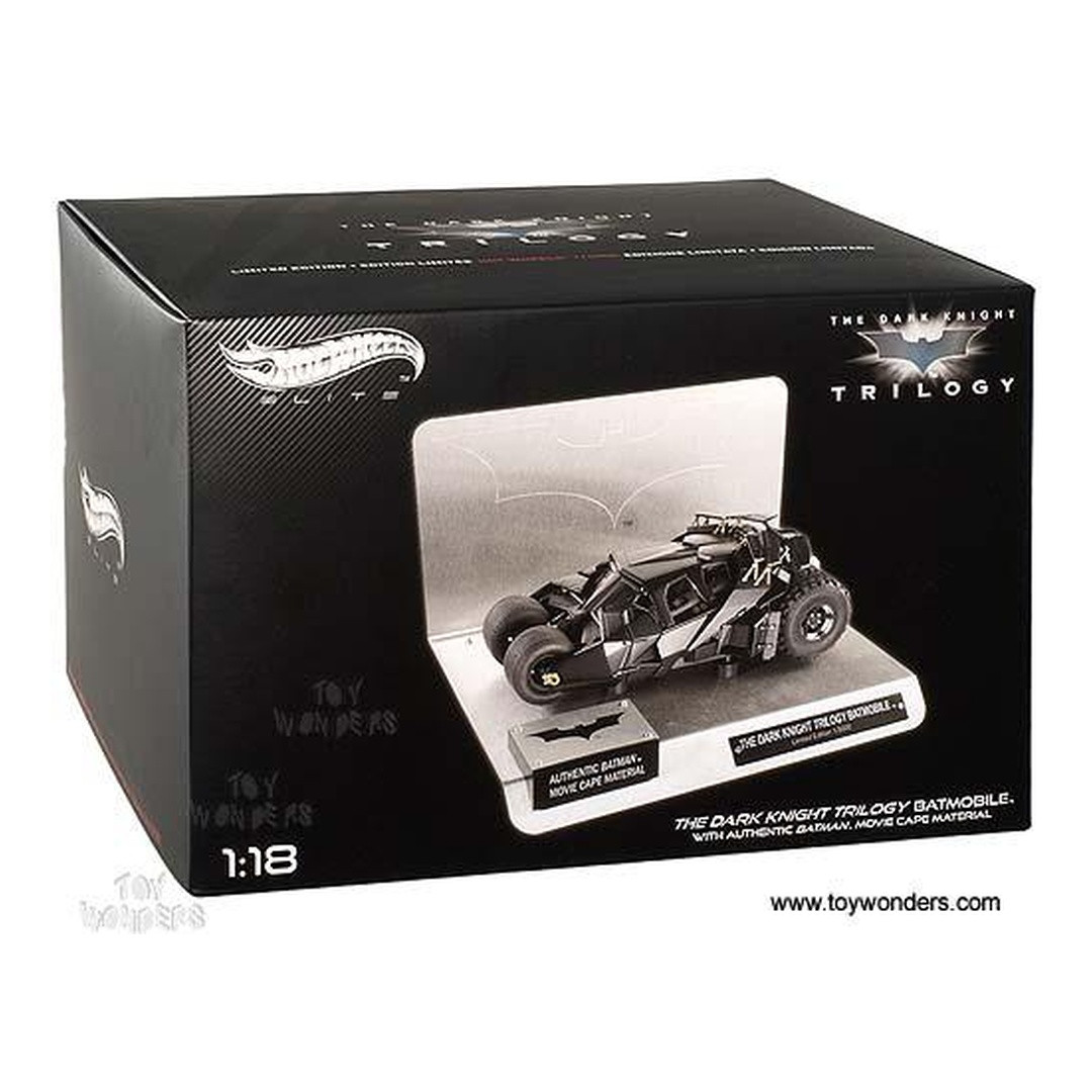 The Dark Knight Trilogy Batmobile - Authentic Cape Material