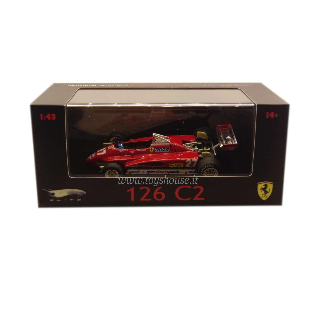 Ferrari 126 C2 #27 Gilles Villeneuve - San Marino GP 1982
