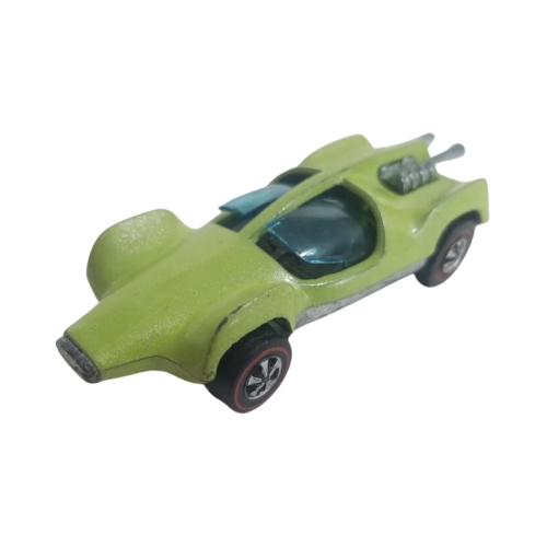 Double Vision (Enamel Fluorescent Lime Green)