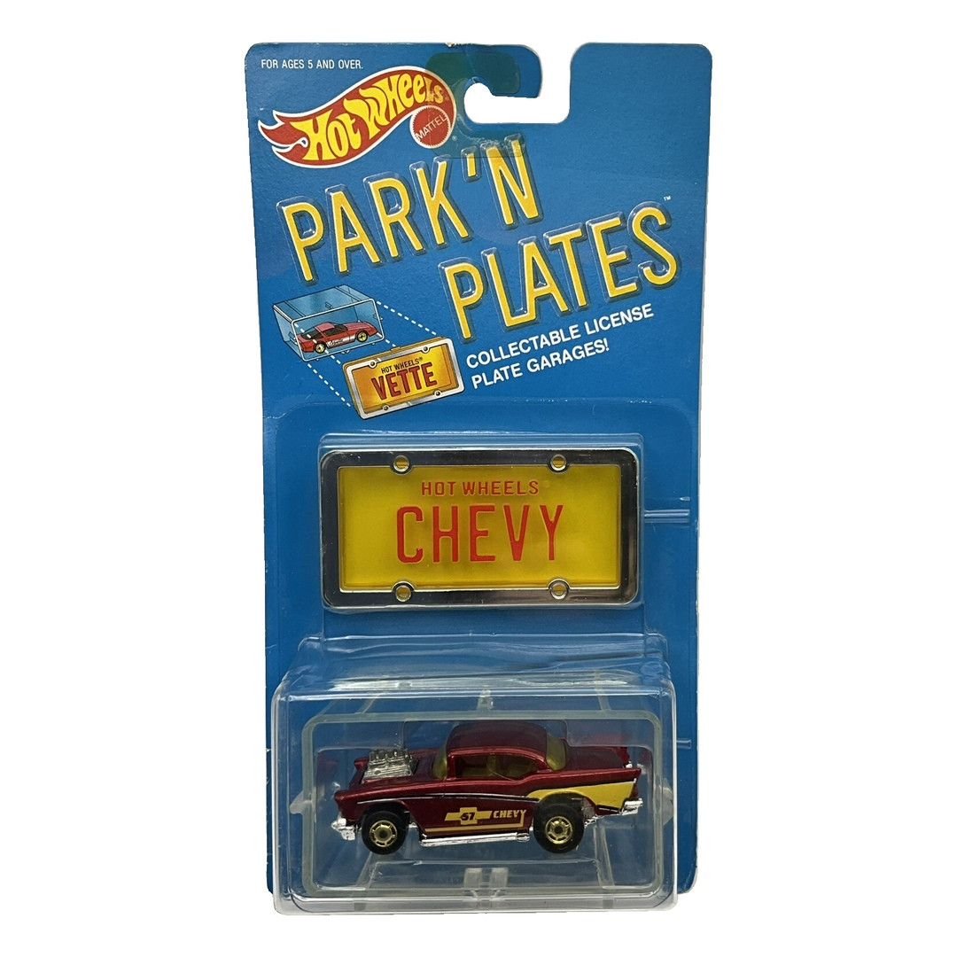 '57 Chevy (Metalflake Red, 57 Chevy Side Tampo, Gold Hot Ones)