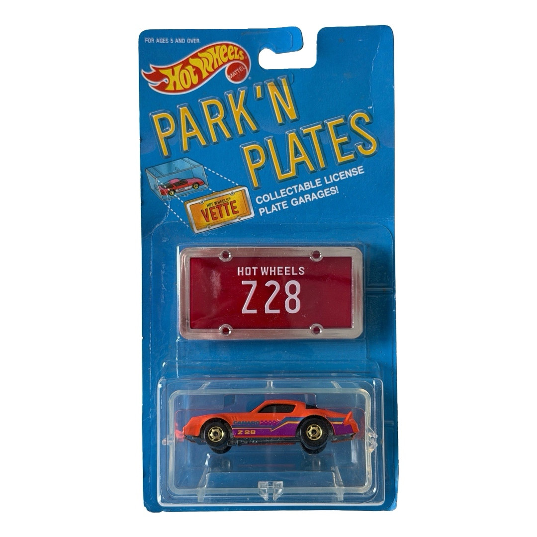 Camaro Z-28 (Orange, Purple Tampo, Gold Hot Ones)