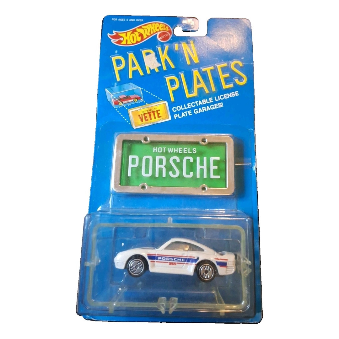 Porsche 959 (White, Tan Interior, Clear Windows, Ultra Hots)