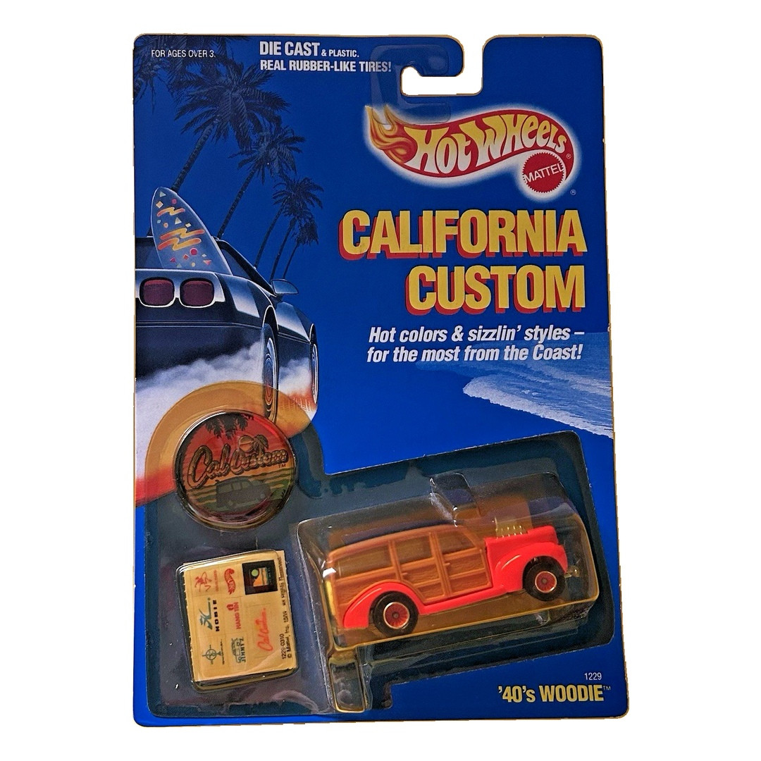 '40s Woodie (Bright Red, Red Real Riders)