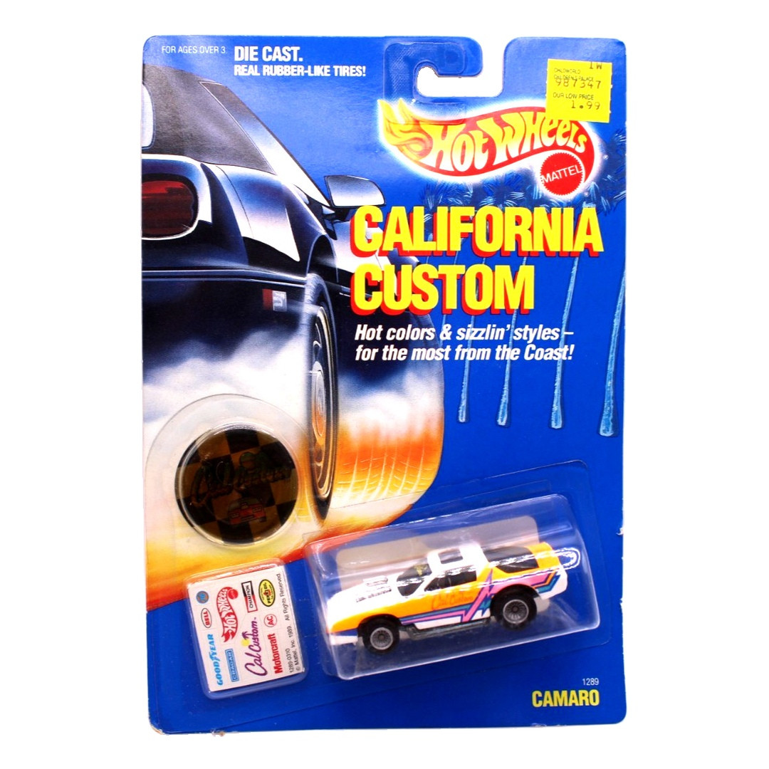 Blown Camaro Z-28 (White, Real Riders, Black Interior)