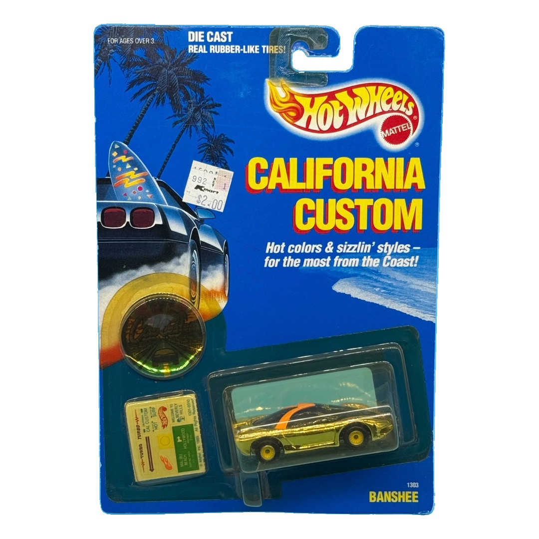 Pontiac Banshee (Gold Chrome, Orange Roof, Black Hood)