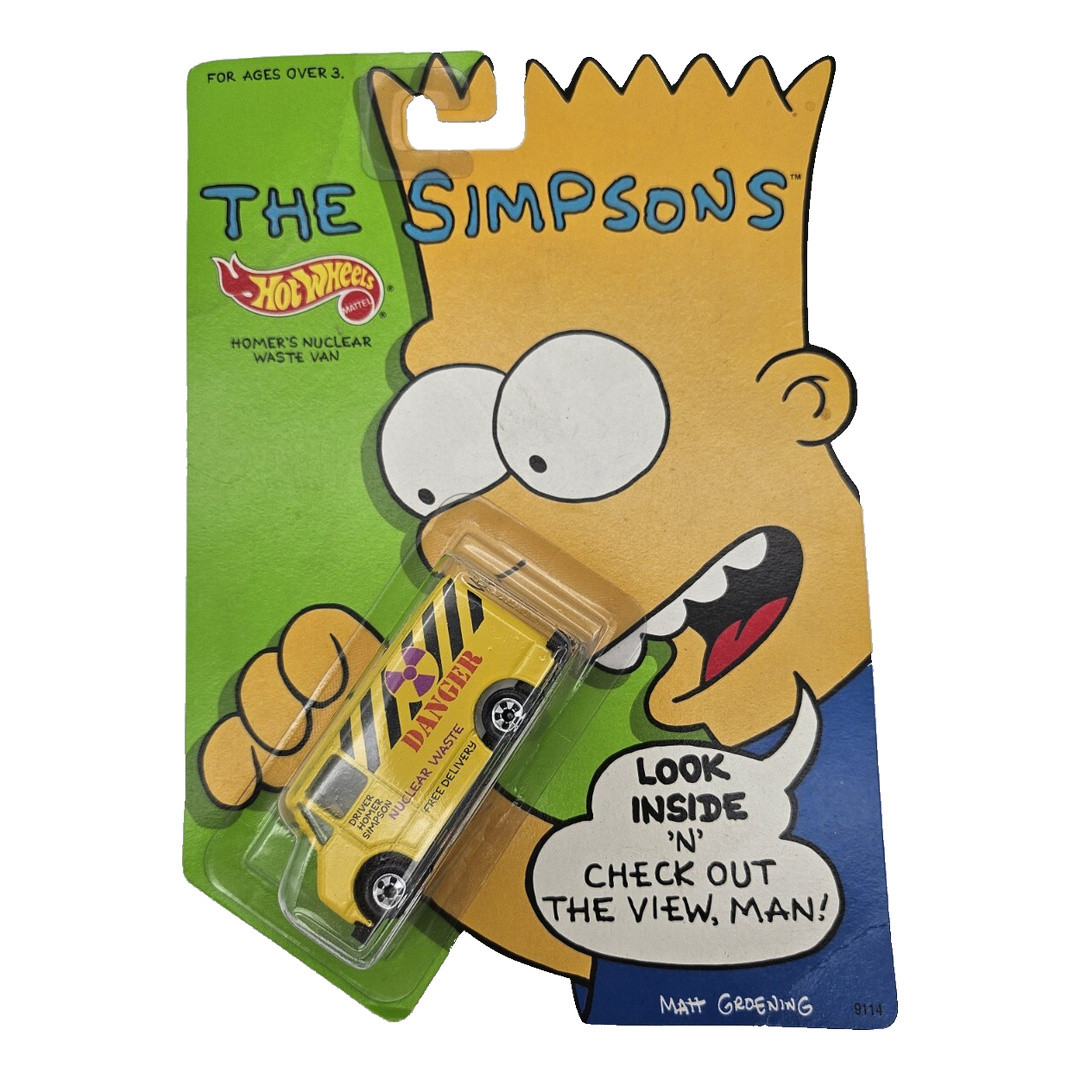 Homer's Nuclear Waste Van – Hot Wheels Price Guide