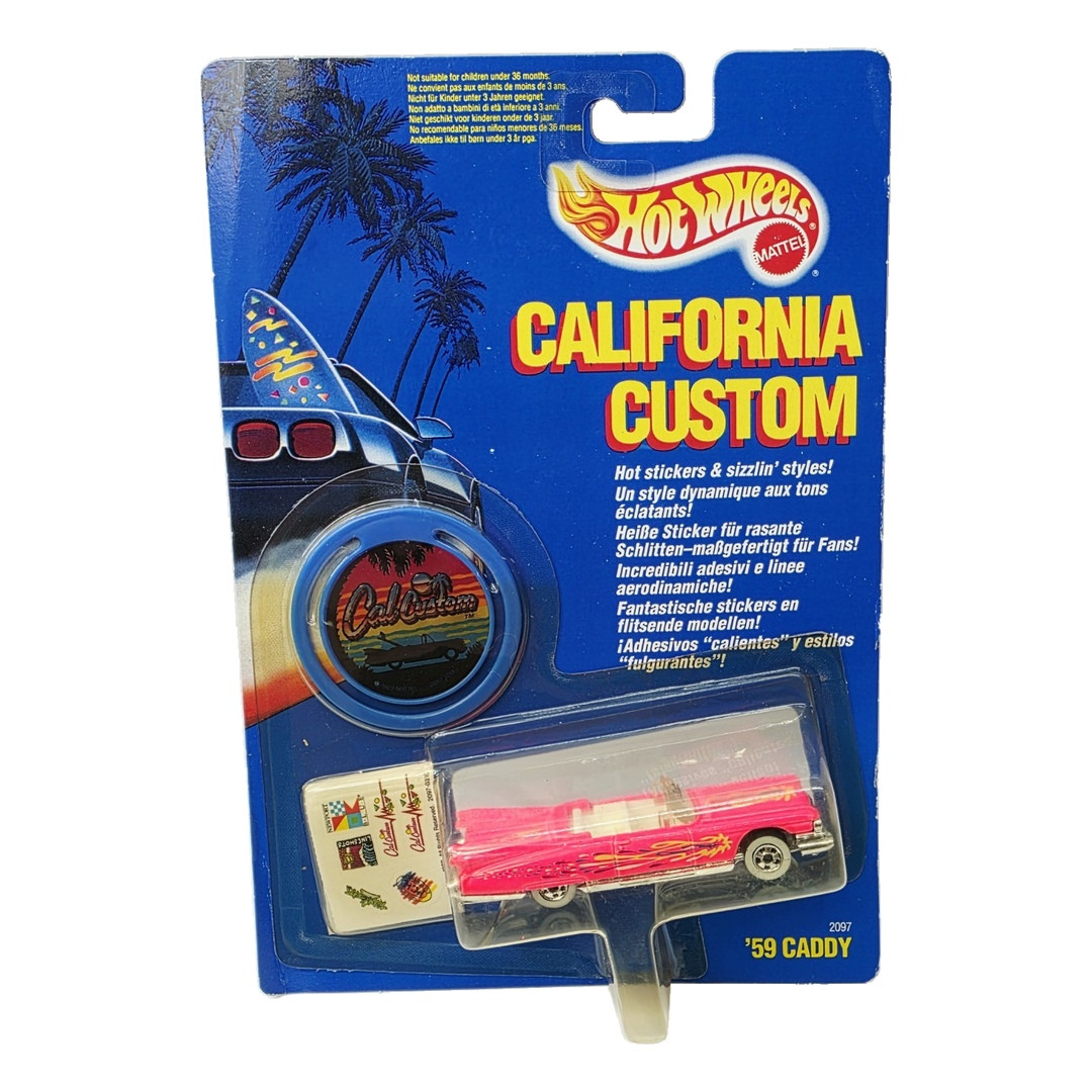 '59 Caddy (Pink, Whitewalls)