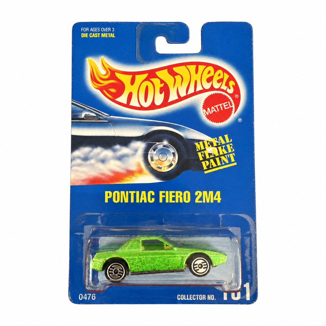 Pontiac Fiero 2M4 (Metalflake Lime Green with Glitter)