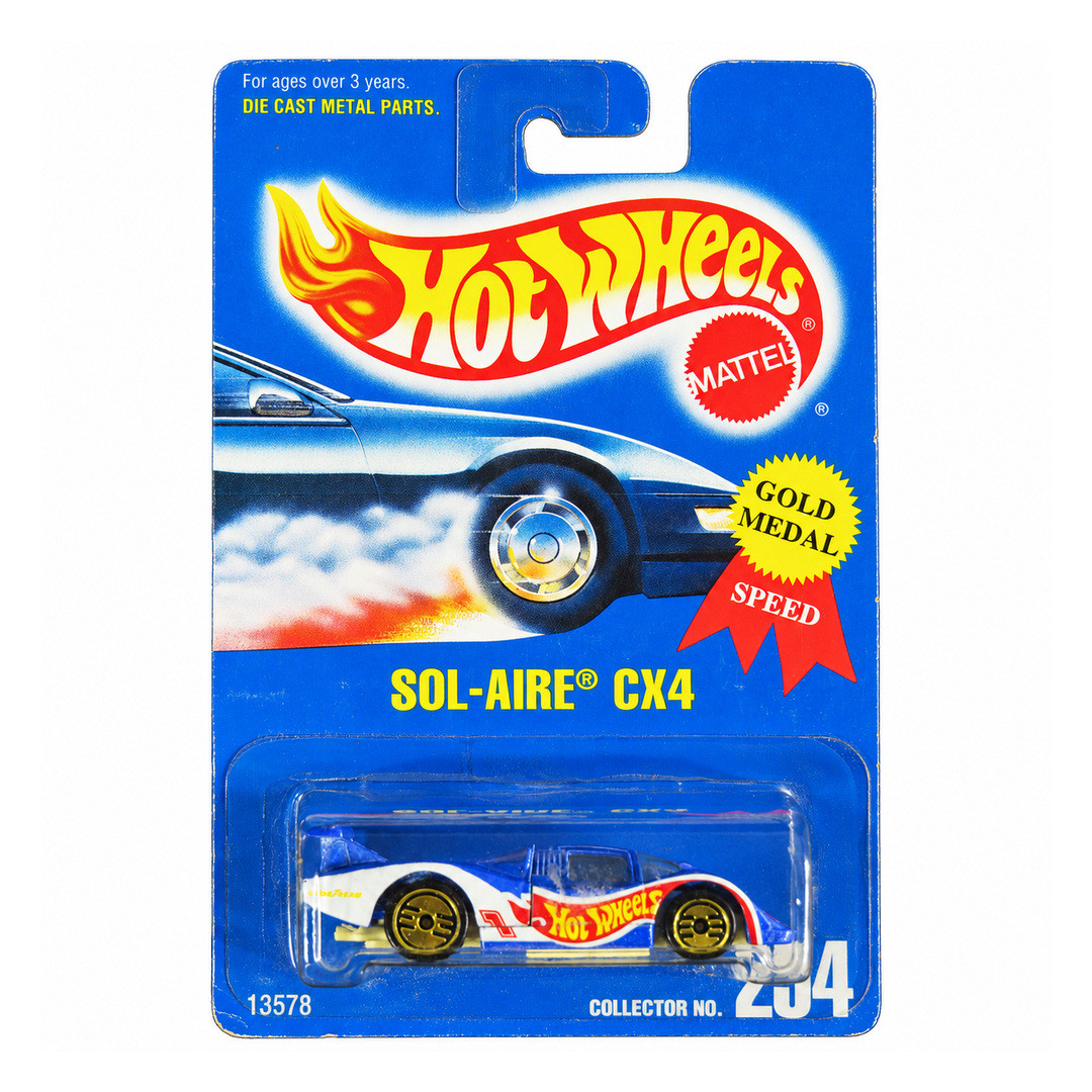 Sol-Aire CX-4 (Metalflake Blue, Gold Medal Speed)