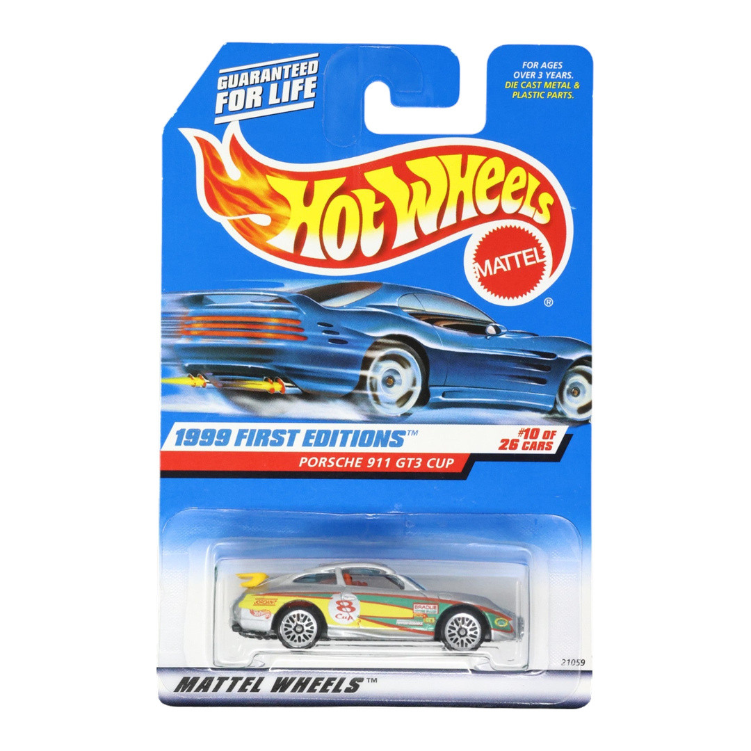 Hot Wheels Porsche 911 GT3 Cup (Silver)