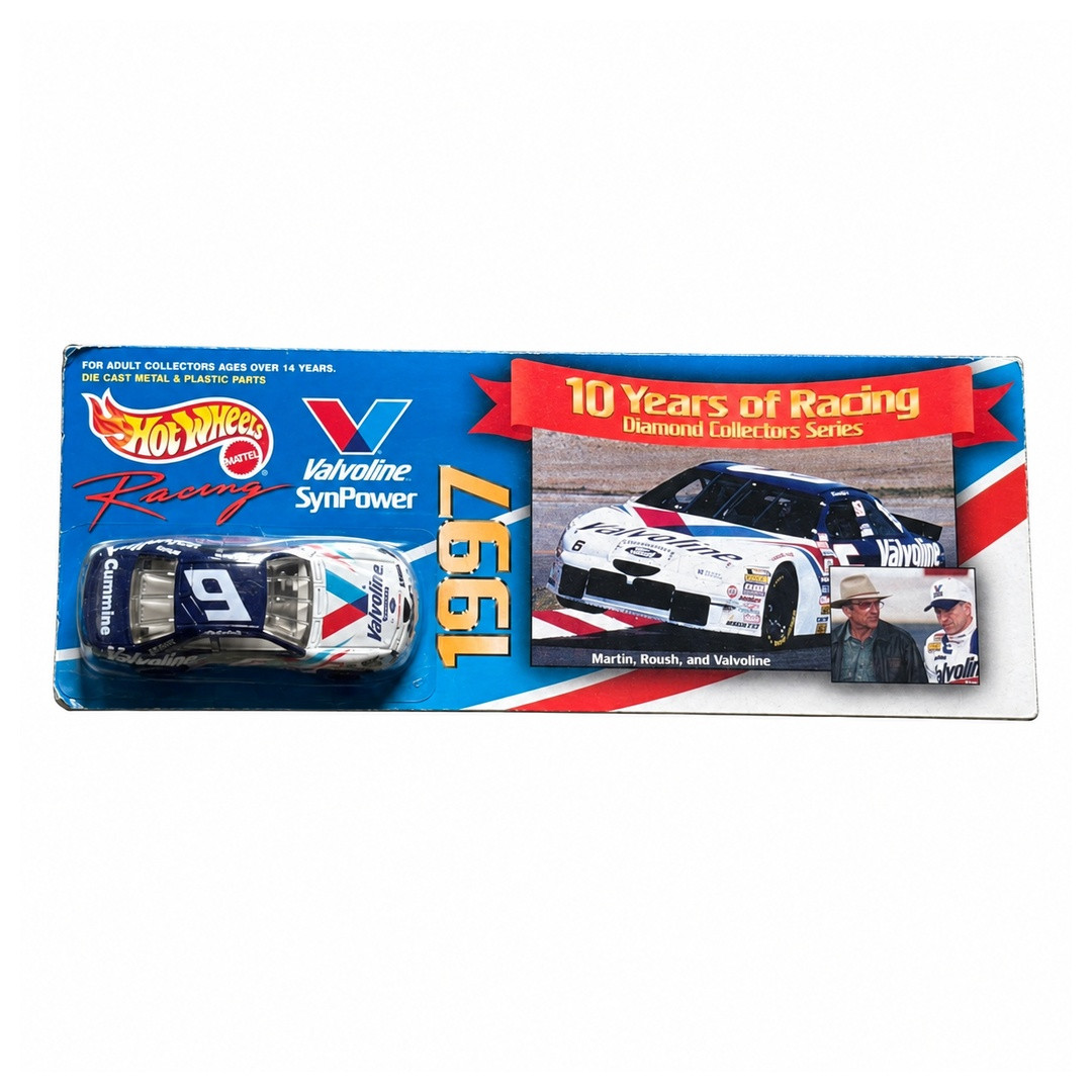 Ford Thunderbird #6 Valvoline SynPower — Mark Martin (1997 scheme) – Hot Wheels Price Guide