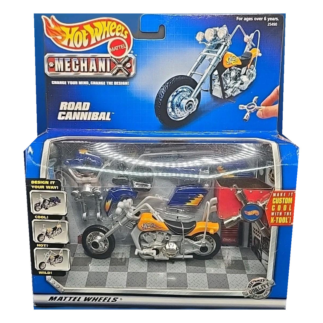 Hot Wheels 2000 Mechanix Road Cannibal (Magenta / Black) Price Guide