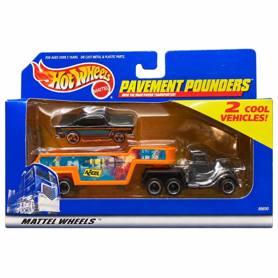 Transporter & '55 Chevy (Black)