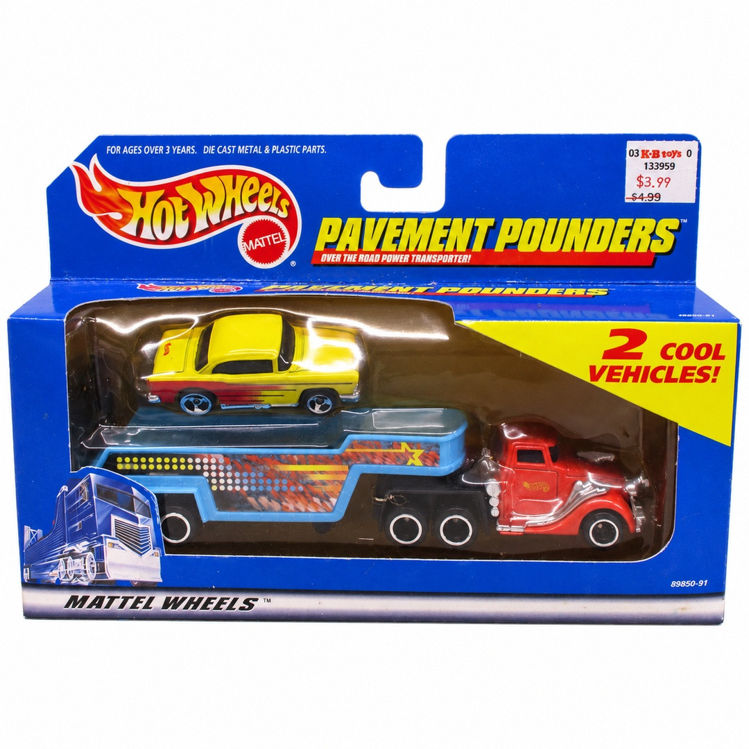 Transporter & '55 Chevy (Yellow)