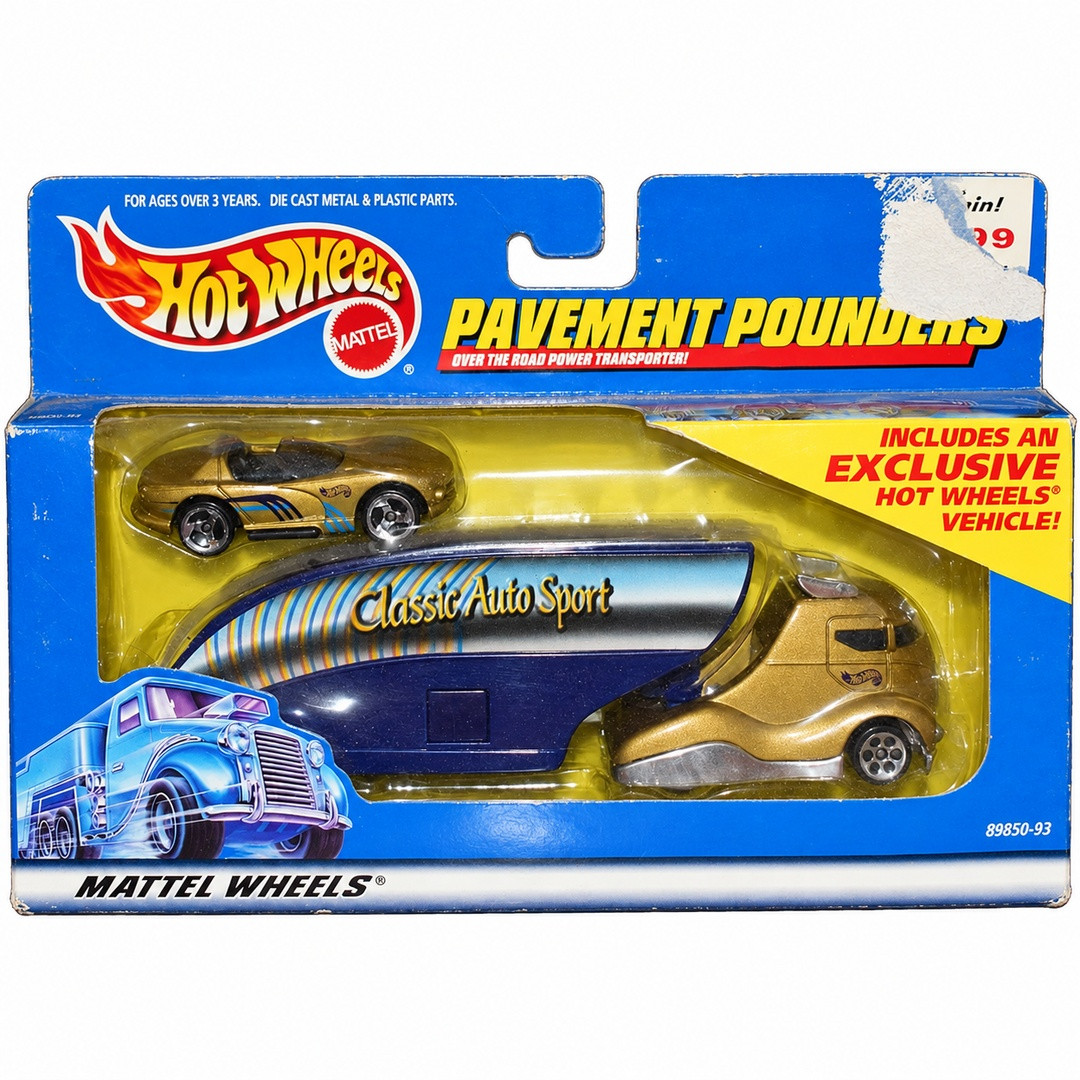 Transporter & Dodge Viper RT/10 (Metalflake Dark Gold)