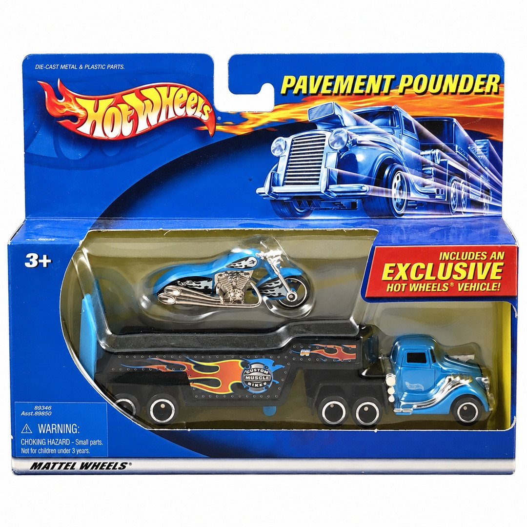 Transporter & Scorchin' Scooter (Baby Blue)