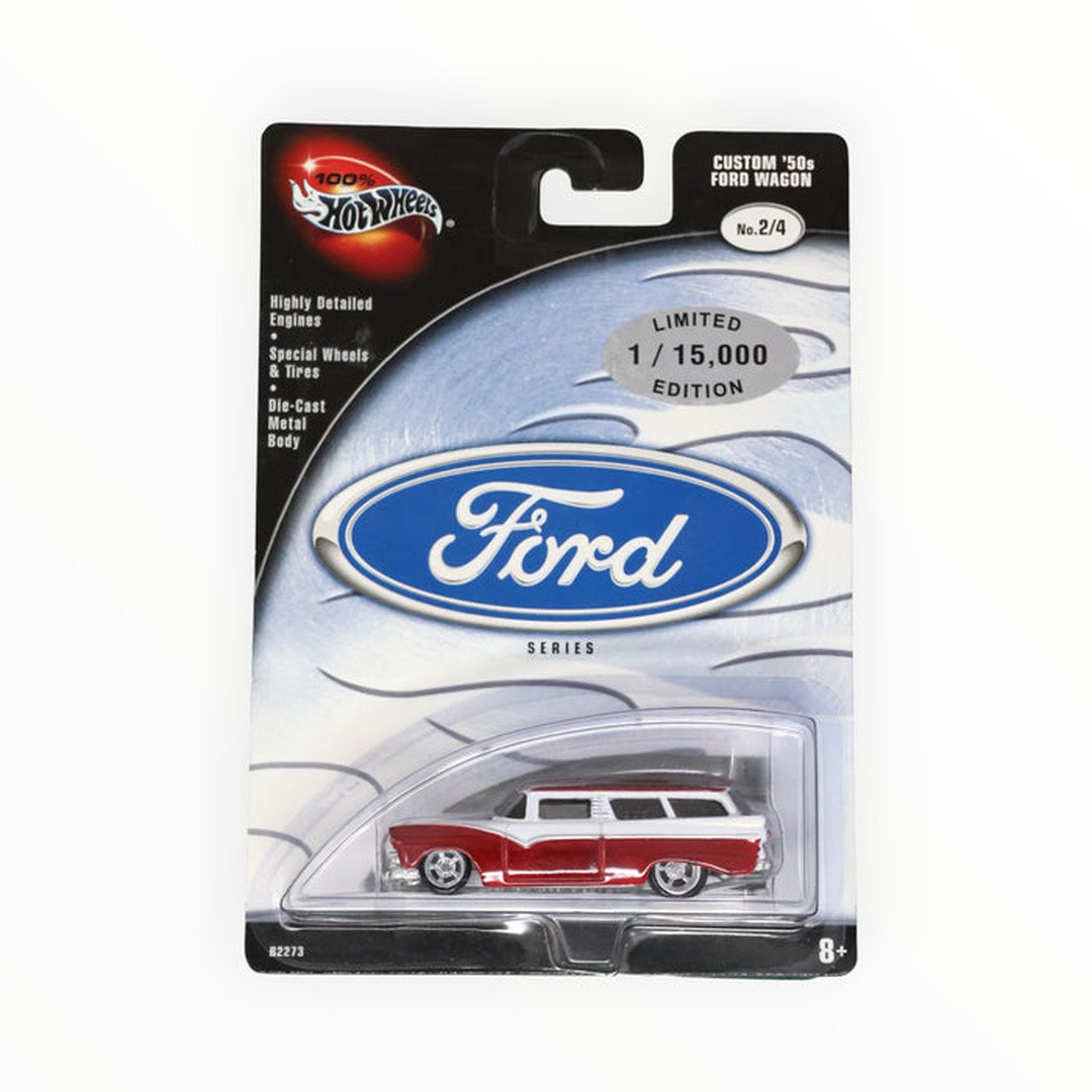 Custom '50s Ford Wagon (Red & White)