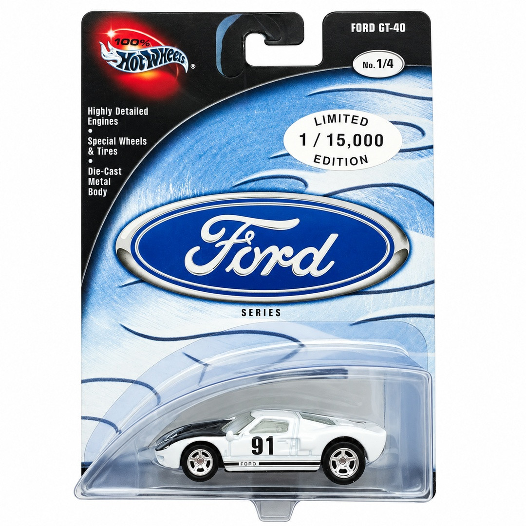 Ford GT-40 (White)