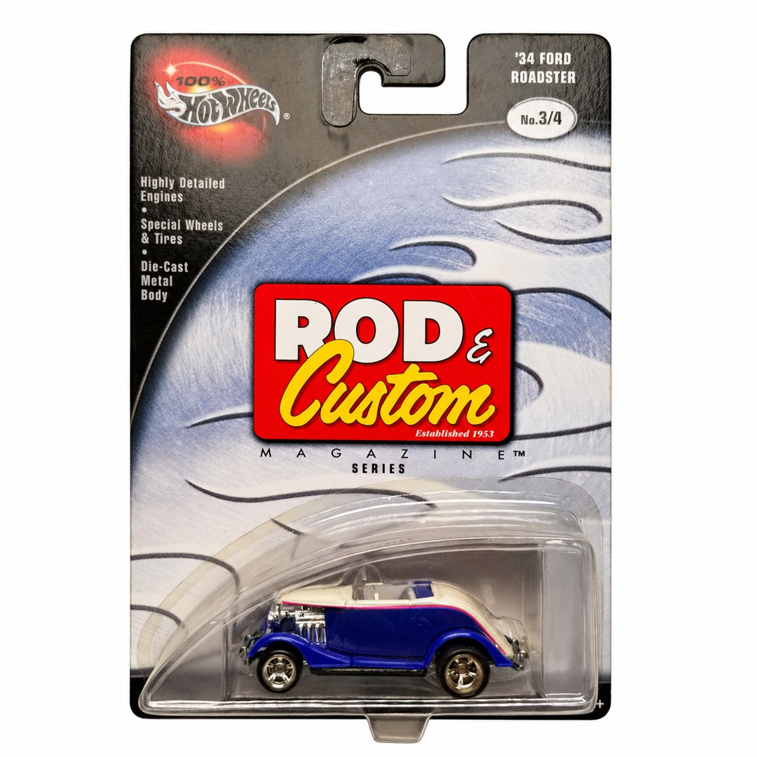 '34 Ford Roadster (Blue & White)