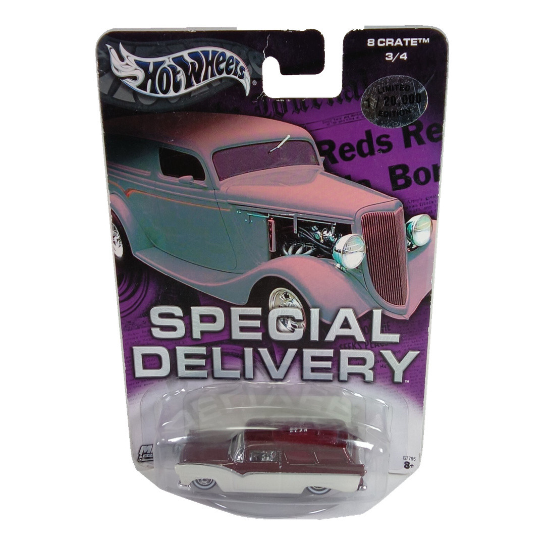 8 Crate (Metalflake Dark Burgundy & Pearl White)