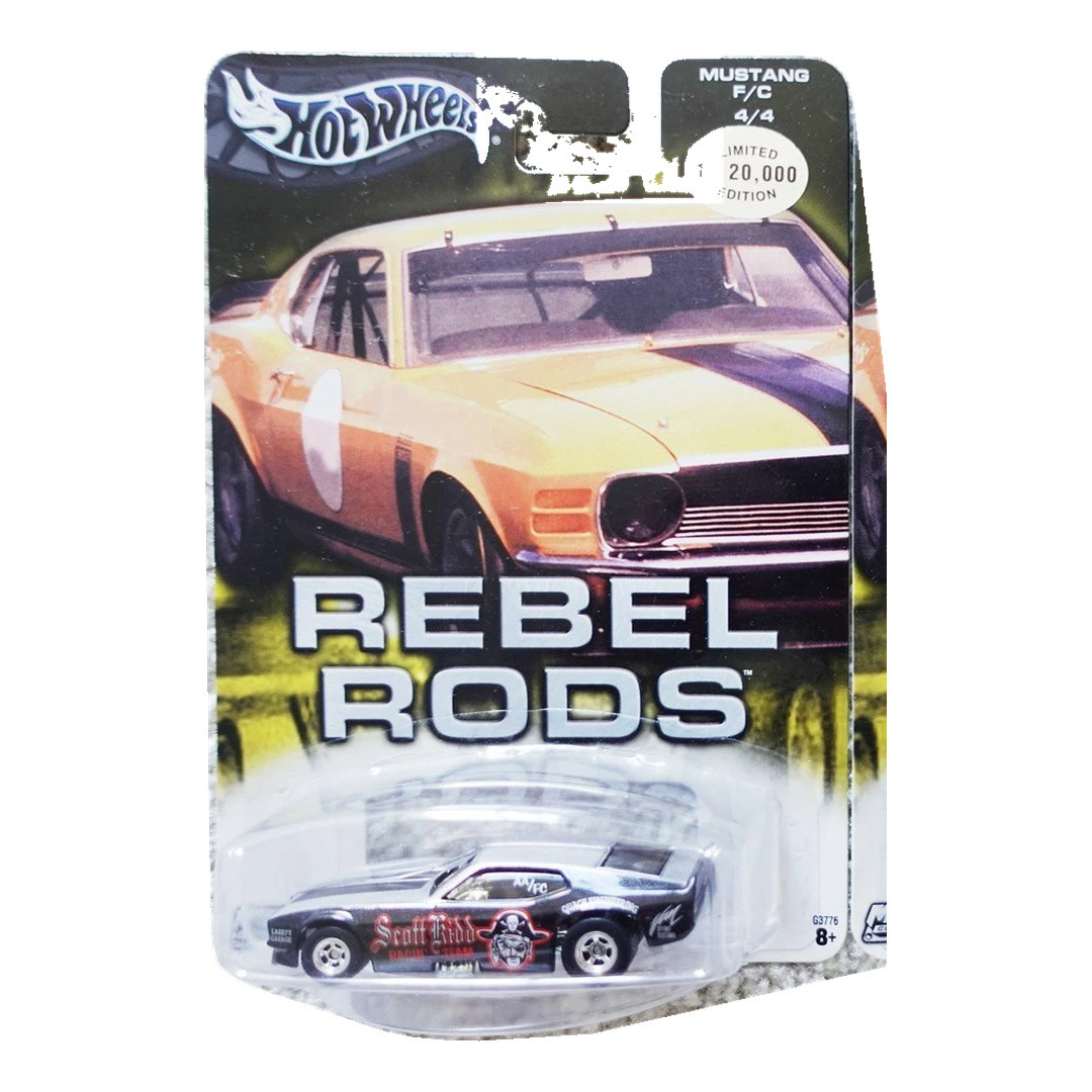 Mustang Funny Car (Metalflake Black & Metalflake Silver)