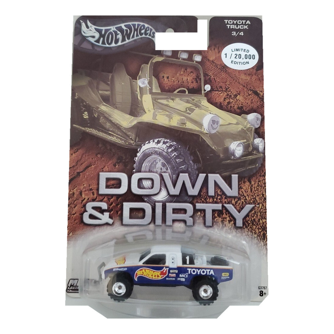 Toyota Truck (White & Blue)