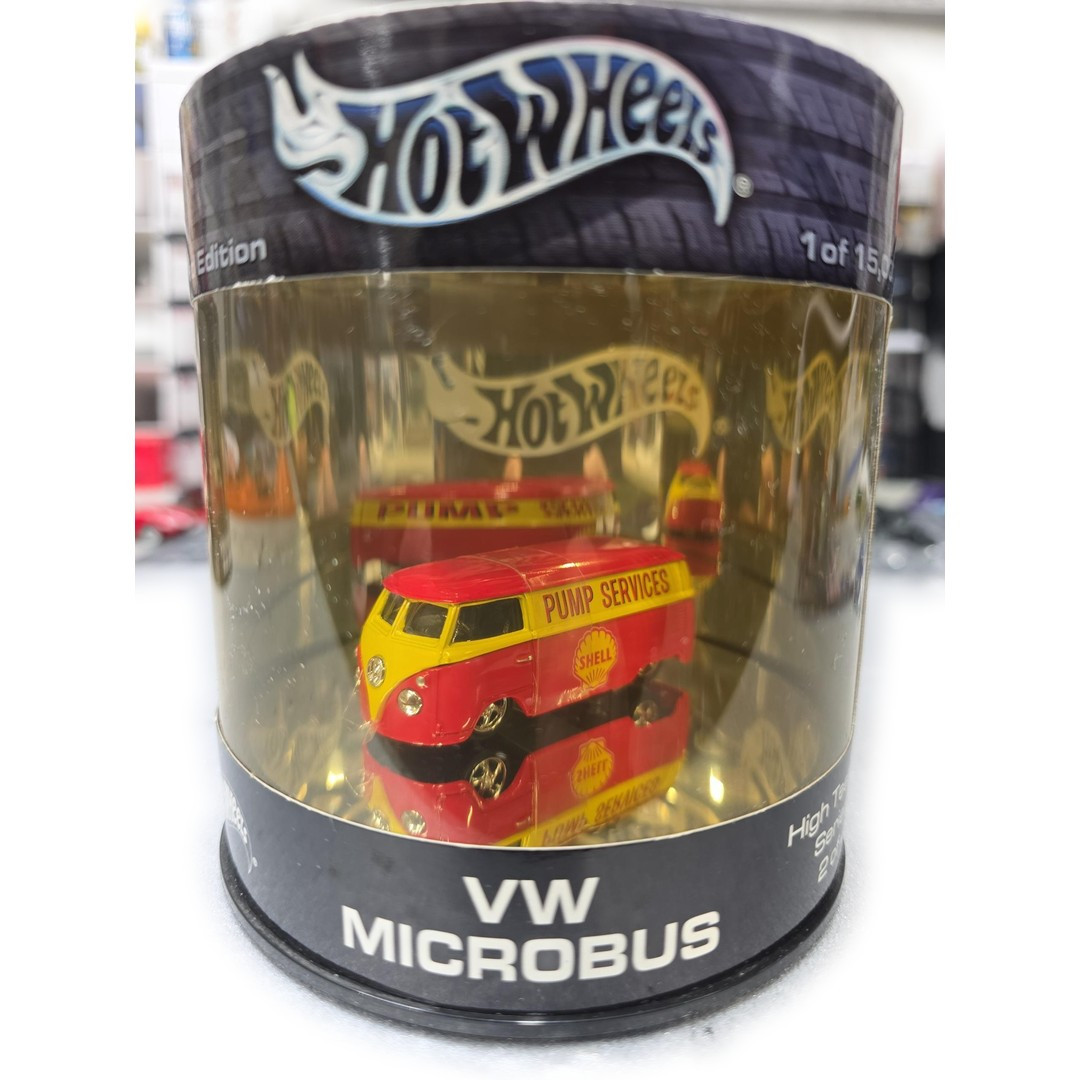 VW Microbus (Yellow & Red)