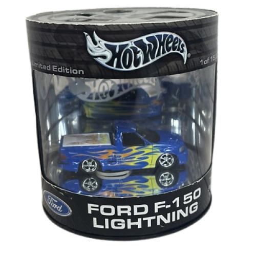 Ford F-150 Lightning (Blue with Flames)