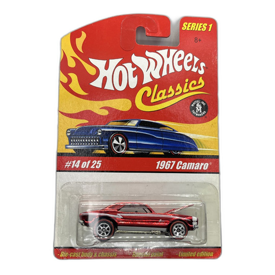 1967 Camaro (Red, 5SP / 7SP wheels, black / chrome grille)