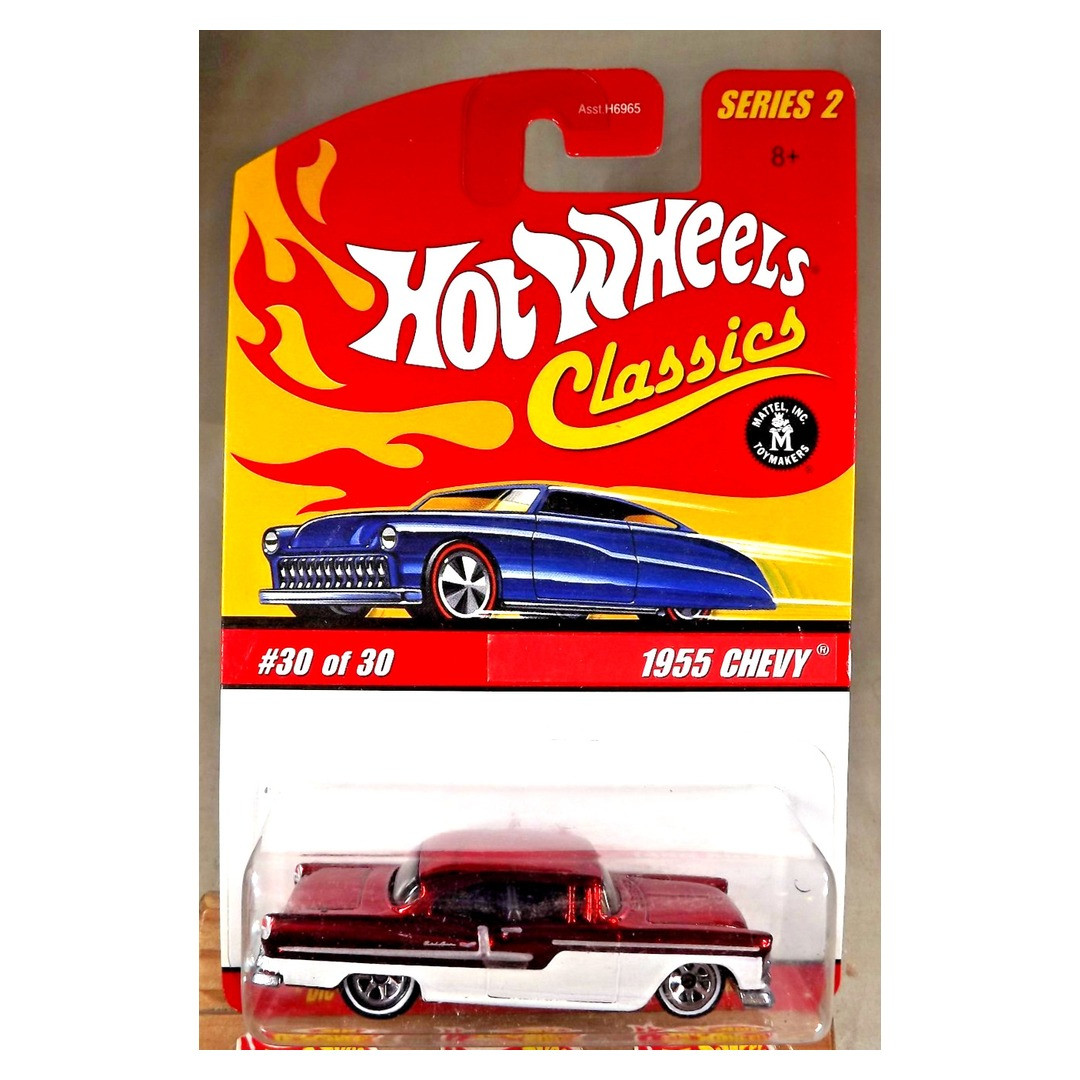 1955 Chevy (Red & White)