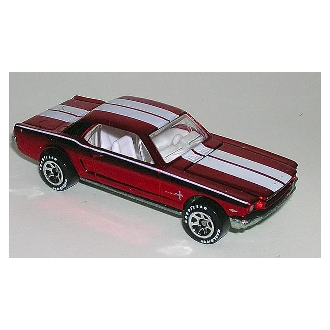 1965 Mustang (Red, logo left / right)