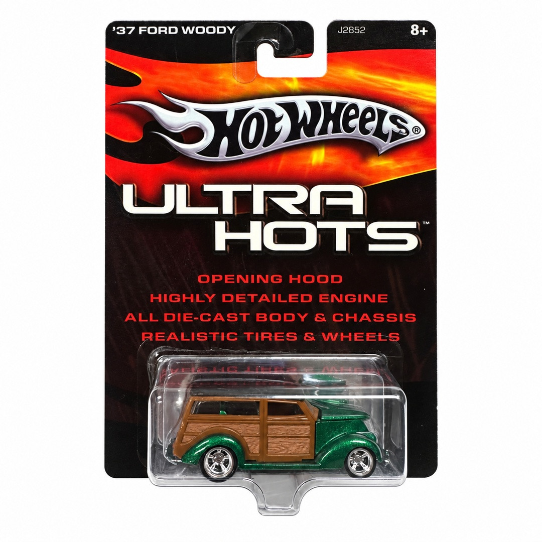 '37 Ford Woodie (Green)